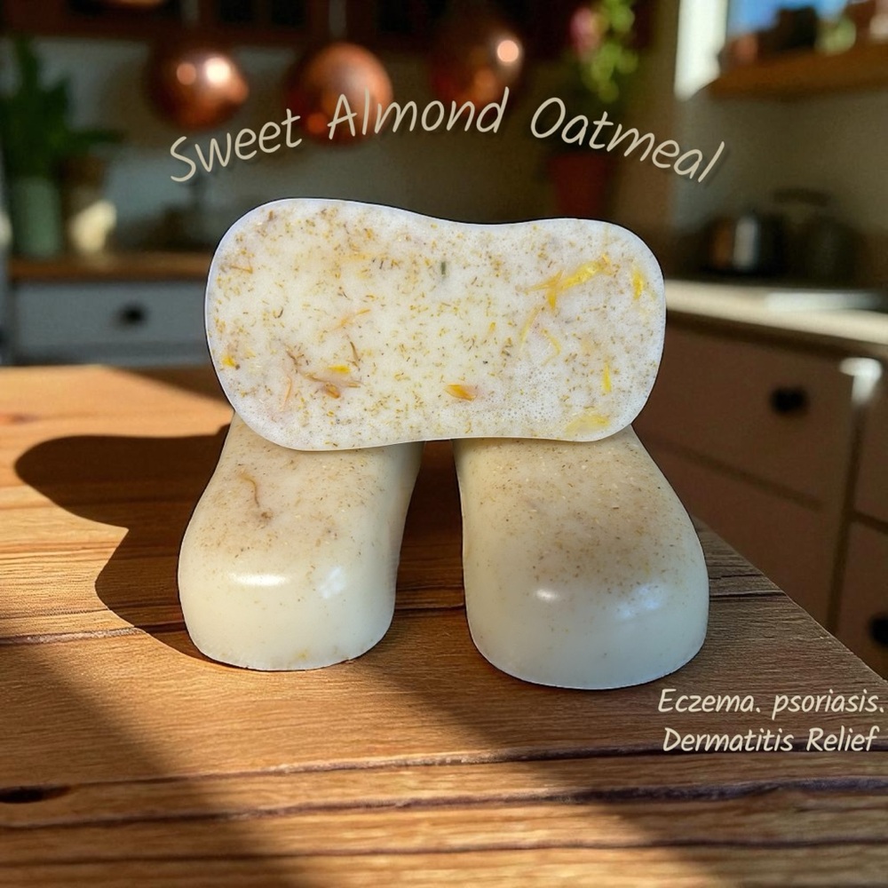 Sweet Almond Oatmeal soap Bar